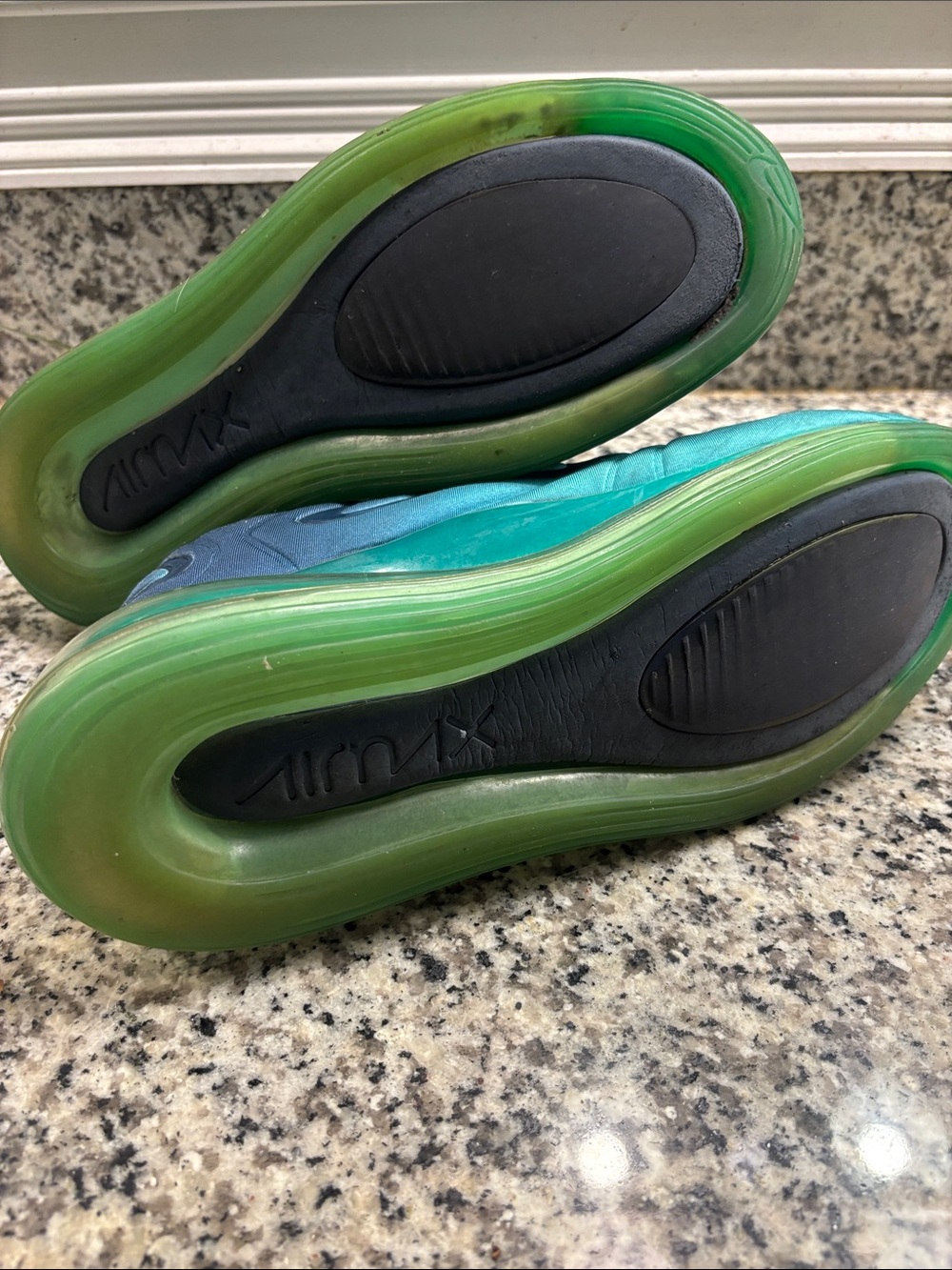 Nike Teal and Navy Air Max 720 Sea Forest - Picture 7 of 8